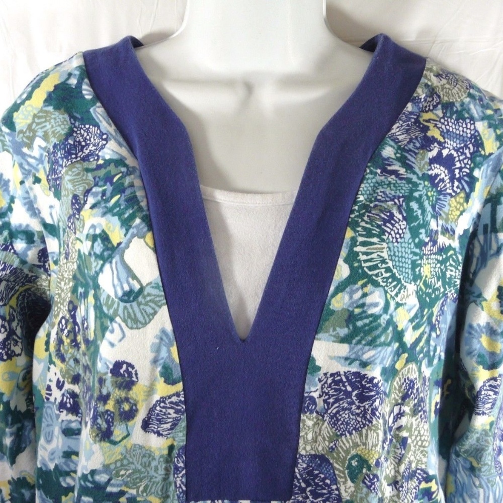 Christopher & Banks V Neck Shirt XL Layered Look